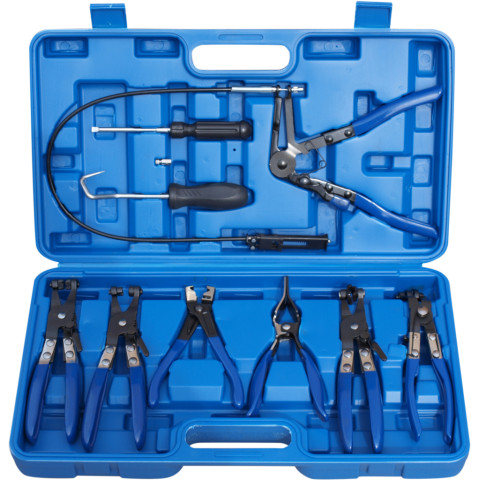 Стрічкові затискачі - 9 шт