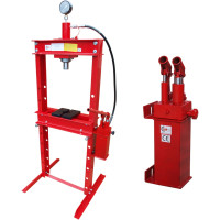 Прес 20T - гідравлічний з подвійним насосом