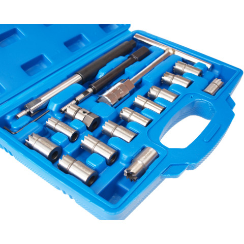 Фрези для сідел інжекторів - 17 елементів CARMAX CXC-1013