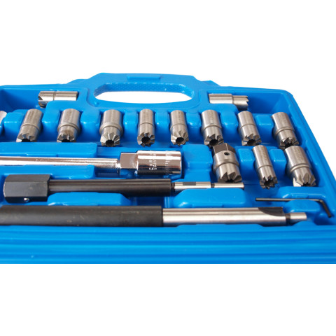 Фрези для сідел інжекторів - 17 елементів CARMAX CXC-1013