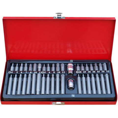 Набір біт - Allen - Torx - Spline - 40 деталей CARMAX CXA-1018