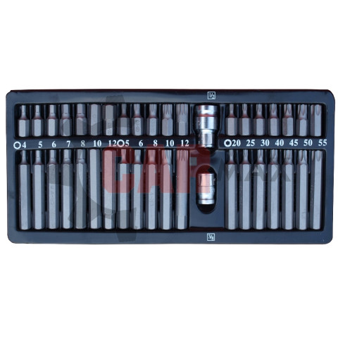 Набір біт - Allen - Torx - Spline - 40 деталей CARMAX CXA-1018