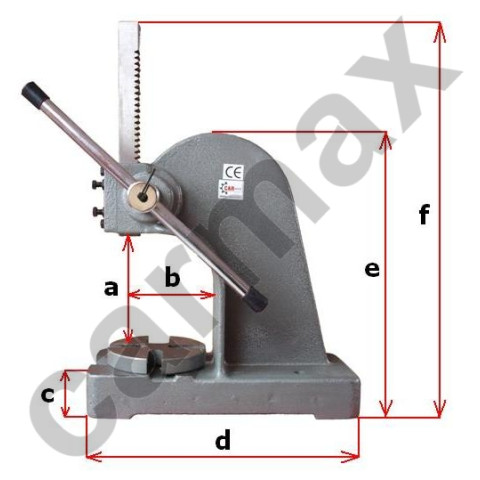 Механічний прес 2Т CARMAX AH-2