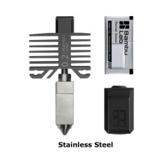 Хотенд 0,2мм (hotend) для 3D-принтерів Bambu Lab X1 & P1 Series (453/FAH004-N-1)