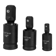Набір ударних карданних шарнірів Kraft&Dele 1/4", 3/8", 1/2" (KD10530)