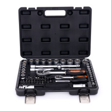 Набір торцевих ключів та інструментів KRAFT&DELE 72 предмети (KD10833)