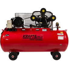 Масляний компресор KRAFT&DELE 300L 400V 3 циліндри (KD1411)