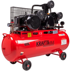 Масляний компресор KRAFT&DELE 100L 3 циліндри (KD1477)