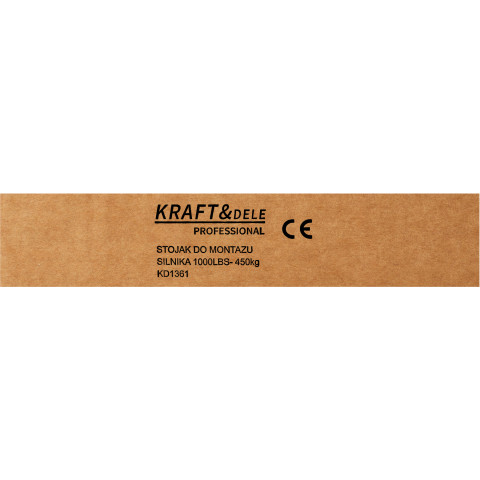 Стійка для двигуна та коробки передач KRAFT&DELE 450 кг (KD1361)