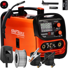 Зварювальний апарат KRAFT&DELE MIG/MMA/LIFT TIG 250A (KD1875)