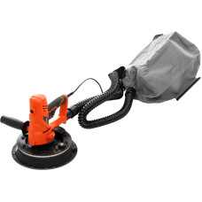 Шліфувальна машина для гіпсу, шпаклівки, штукатурки KRAFT&DELE 1500W LED (KD1741)