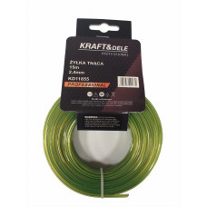Жилка ріжуча 15м 2,4мм² KRAFT&DELE (KD11855)