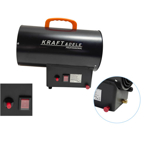 Газова теплова гармата KRAFT&DELE 20kW (KD11703)