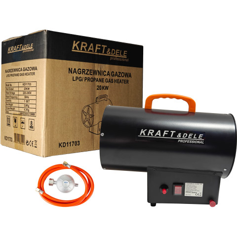 Газова теплова гармата KRAFT&DELE 20kW (KD11703)