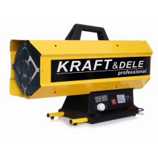 Газова теплова гармата 60кВт KRAFT&DELE з редуктором AUTOMAT (KD11733)