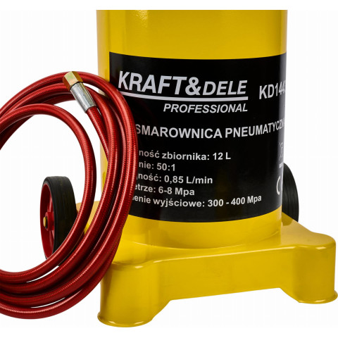 Автоматична шприц-мастильниця пневматична KRAFT&DELE 12L (KD1443)