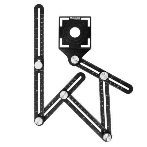 Шаблон для розмітки отворів KRAFT&DELE (KD10385)