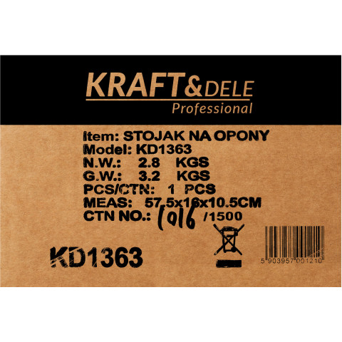 Стійка для шин KRAFT&DELE (KD1363)