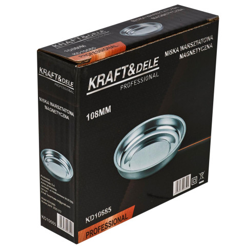 Магнітна миска для майстерні KRAFT&DELE 108мм (KD10685)