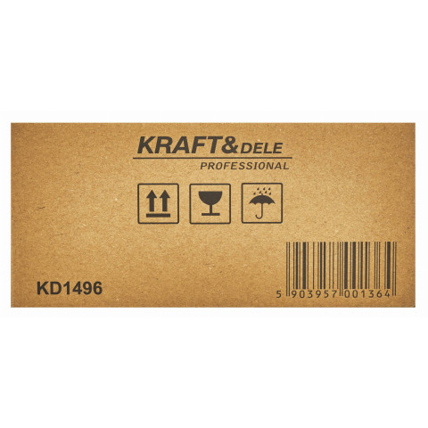 Редуктор тиску з фільтром та лубрикатором 1/2" KRAFT&DELE (KD1496)