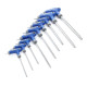 Набір Г-подібних ключів Torx KRAFT&DELE (KD10247)