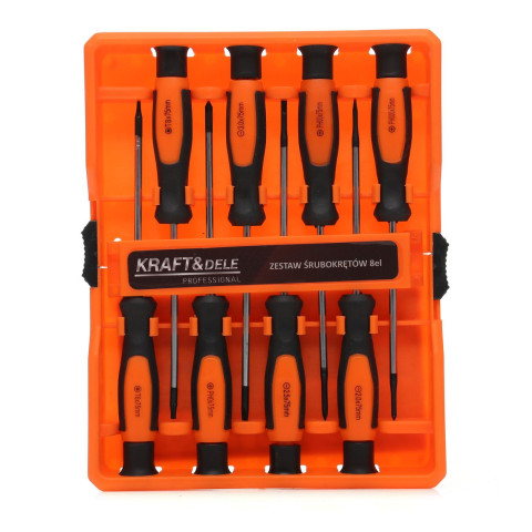 Набір викруток Kraft&Dele 8 предметів (KD10908)