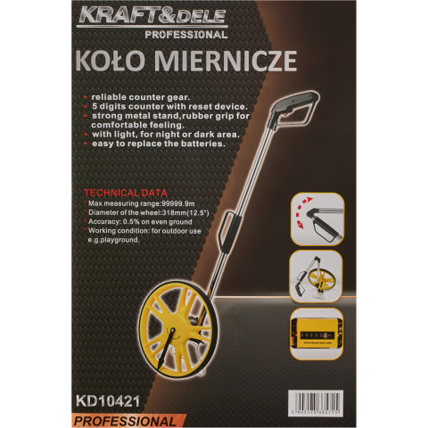 Вимірювальне колесо Kraft&Dele (KD10421)
