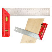 Кутник з рівнем Kraft&Dele 400-603 мм (KD10728)