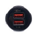 Автомобільний зарядний пристрій KRAFT&DELE QUICK CHARGE 2 USB (KD1235)