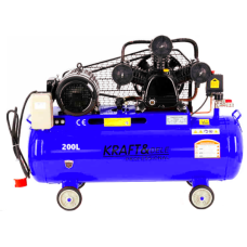 Масляний компресор KRAFT&DELE 200L 3-поршневий 400V (KD4064)