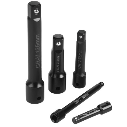 Набір ударних подовжувачів 9 шт. 1/4", 3/8", 1/2" KRAFT&DELE (KD12532)