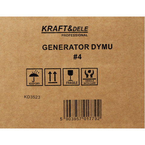 Генератор диму для діагностики витоків 12В 20л/хв 30мл KRAFT&DELE (KD3523)