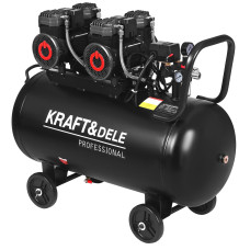 Безмасляний компресор KRAFT&DELE 100L 2x2200W (KD4083)