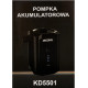 Акумуляторний насос KRAFT&DELE 5500mAh з USB-C зарядкою та насадками (KD5501)