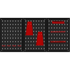 Таблиця інструментальна майстерня KRAFT&DELE 120x60см (KD11895)