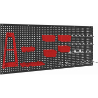 Таблиця для інструментів металева KRAFT&DELE 112x45см (KD11897)