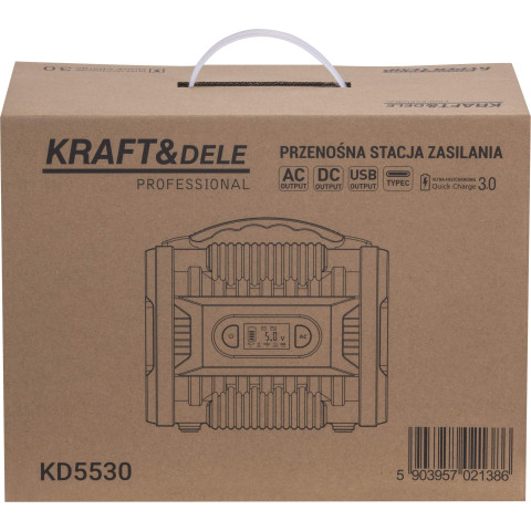 Переносна зарядна станція KRAFT&DELE 222Wh / 11.1V (KD5530)