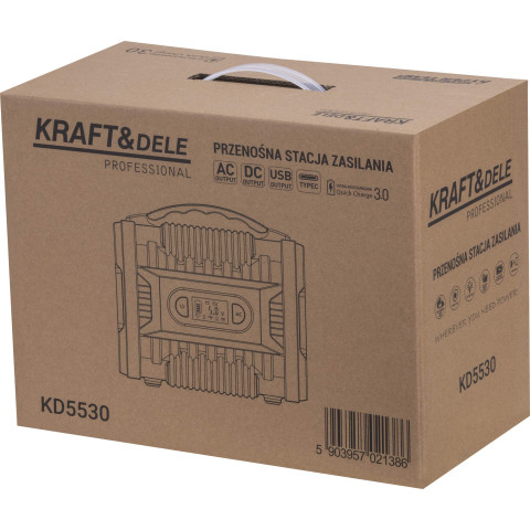 Переносна зарядна станція KRAFT&DELE 222Wh / 11.1V (KD5530)