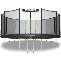 Садовий батут Zipro Jump Pro з зовнішньою сіткою 16FT 496см (1600646)
