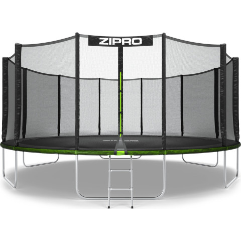 Садовий батут Zipro Jump Pro з зовнішньою сіткою 16FT 496см (1600646)
