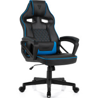 Геймерське крісло Ігрове крісло SENSE7 Knight чорно-синє (7135341)