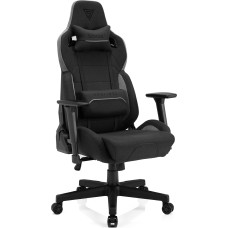 Геймерське крісло SENSE7 Sentinel тканинне, чорно-сіре (8148252)