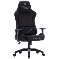 Геймерське крісло SENSE7 Spellcaster Senshi Edition XL тканинне чорне (12578740)