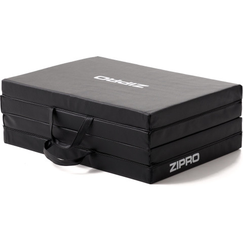 Матрац гімнастичний 4-секційний Zipro 180 см x 60 см x 5 см чорний (13112310)
