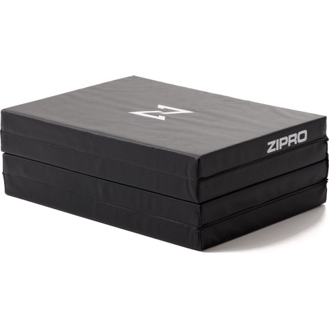 Матрац гімнастичний 4-секційний Zipro 180 см x 60 см x 5 см чорний (13112310)