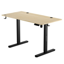 Стіл для геймерів з електрорегулюванням висоти SENSE7 Nojo 120x60 чорна сосна (13147780)