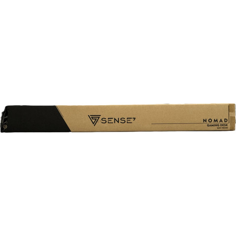 Стіл для геймерів SENSE7 Nomad Basic Чорний 120x60 см (13149227)