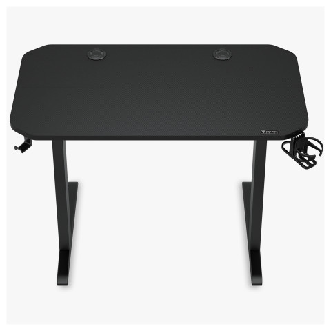 Стіл для геймерів SENSE7 Nomad Basic Чорний 120x60 см (13149227)