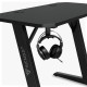 Стіл для геймерів SENSE7 Nomad Basic Чорний 120x60 см (13149227)