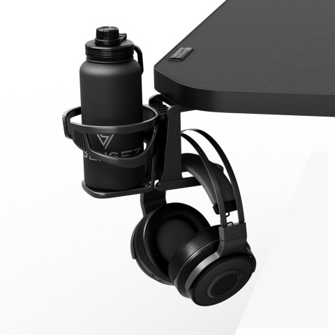 Стіл для геймерів SENSE7 Nomad Basic Чорний 120x60 см (13149227)